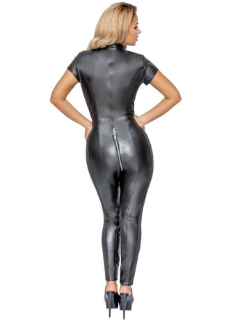 Leather Jumpsuit